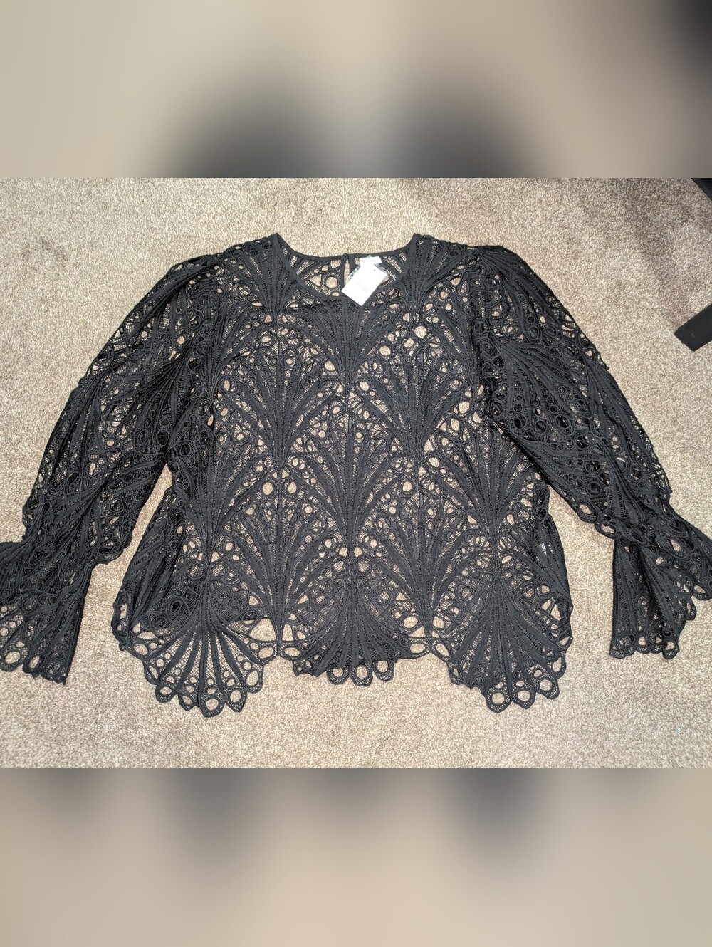 JM Sportswear Blouse Size XL